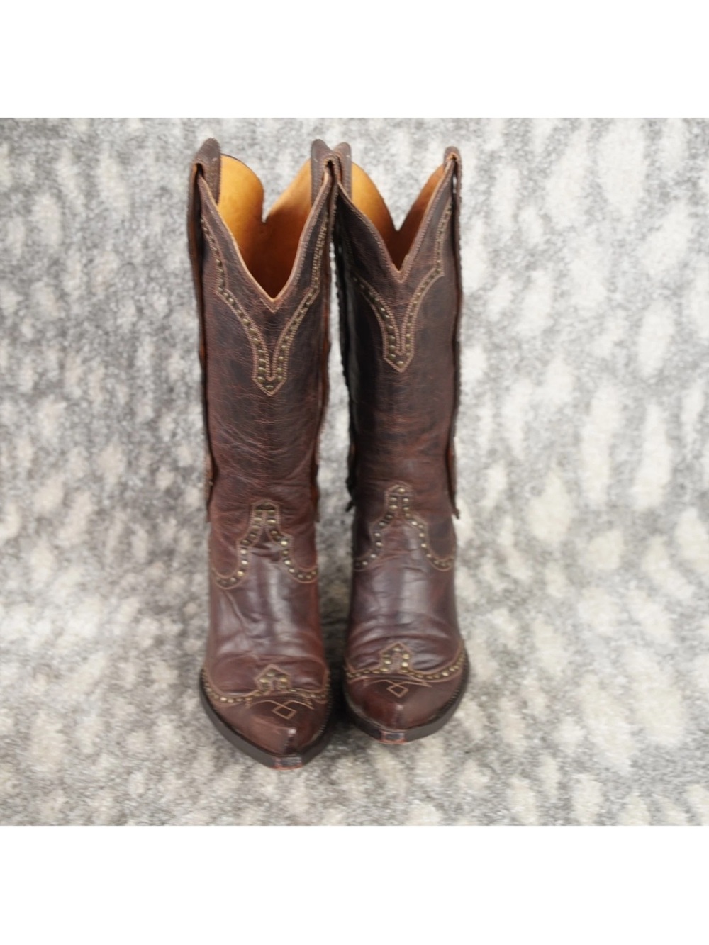 Boot Star Co. by Old Gringo Cowgirl Leather Western Boots W/Studed Womens 6.5 B - Picture 3 of 14